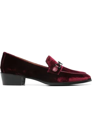 ROBERTO FESTA Loafers, female, , 7 UK, Velvet Slip-On Flat Shoes