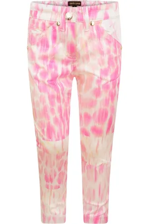 Roberto Cavalli Trousers, female, , 6 Y, Leopard Print Trousers