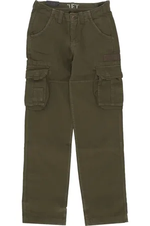 Alpha Industries Straight Trousers, male, , W36, Dark Olive Jet Pant Streetwear
