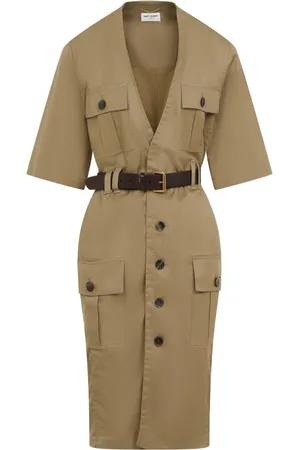 Saint Laurent Midi Dresses, female, , M, Short Dress