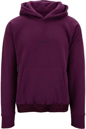 Saint Laurent Hoodies, male, , L, Hooded Sweatshirt with Embroidery