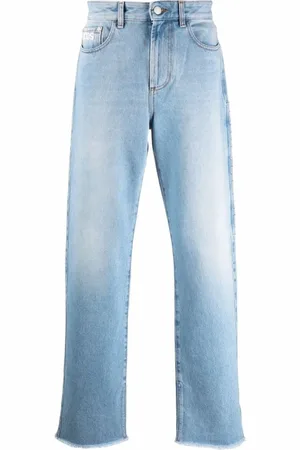 GCDS Straight Jeans, male, , W30, Denim Straight Jeans