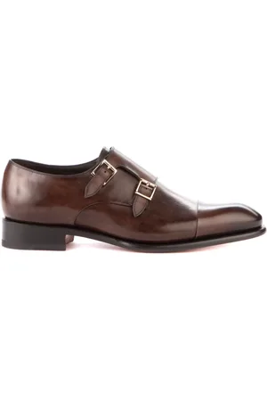santoni Business Shoes, male, , 7 UK, Double Monks Business Shoes