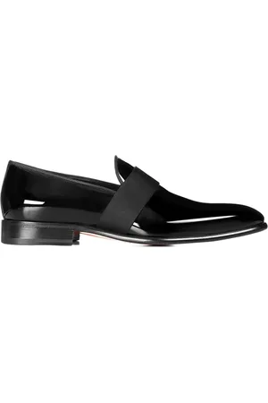 santoni Leather Loafers