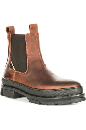 Replay Tan Chelsea Boots