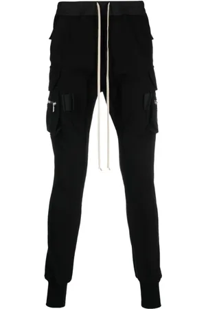 Rick Owens Sweatpants, male, , XL, Mastodon Cargo Joggers