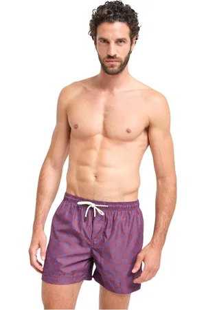 PENINSULA Beachwear, male, , 2XL, Mediterranean Style Swim Shorts