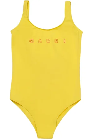 Marni Logo Swimsuit for Girls