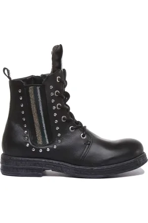 Replay Lace-up Boots, female, , 3 UK, Leather Lace-Up Ankle Boots