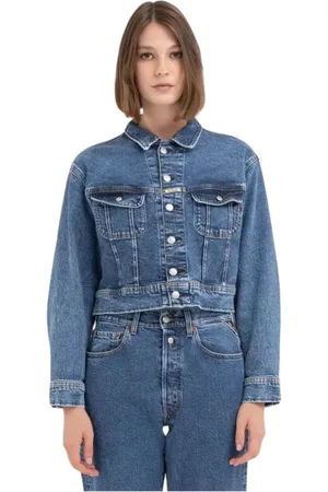 Replay Denim Jackets, female, , M, Women`s Denim Jacket