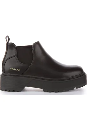 Replay Chelsea Boots, female, , 4 UK, Vegan Pull-On Chelsea Boots