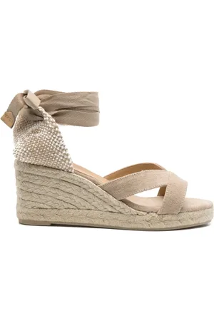 Castaner Wedge Sandals with Ankle Strap