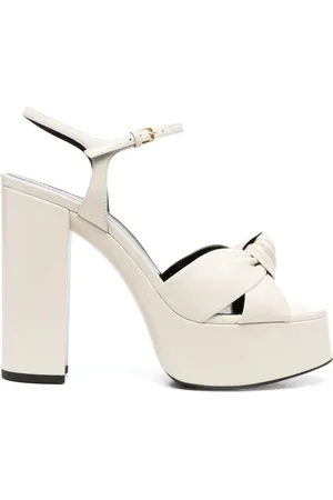 Saint Laurent High Heel Sandals, female, , 4 1/2 UK, Bianca Platform Sandals