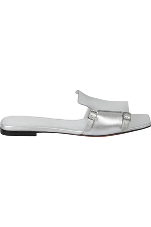 santoni Sliders, female, , 3 UK, Leather Slide Sandals