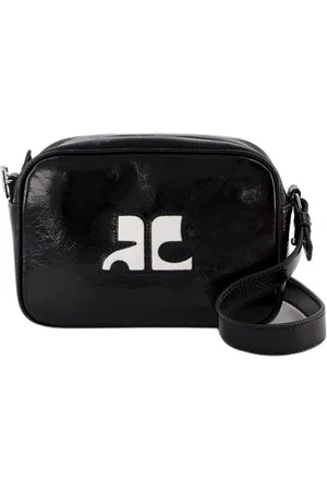 Courrèges Cross Body Bags, female, , ONE SIZE, Leather Camera Crossbody Bag