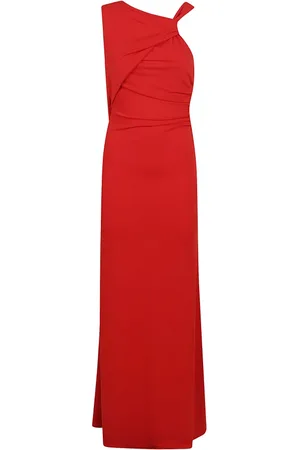 Andamane Maxi Dresses, female, , 2XS, Asymmetrical Neckline Dress Elegant Occasions