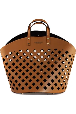 AVENUE 67 Handbags, female, , ONE SIZE, Leather Shopper Bag with Perforated Design