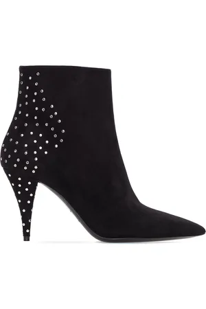 Saint Laurent Heeled Boots, female, , 4 UK, Kiki Ankle Boots