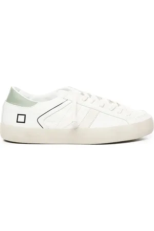 D.A.T.E. Sneakers, male, , 9 UK, Green Leather Trainers