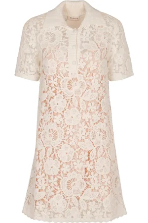 P.A.R.O.S.H. Short Dresses, female, , S, Cotton Mini-Dress Shirt Style Collar
