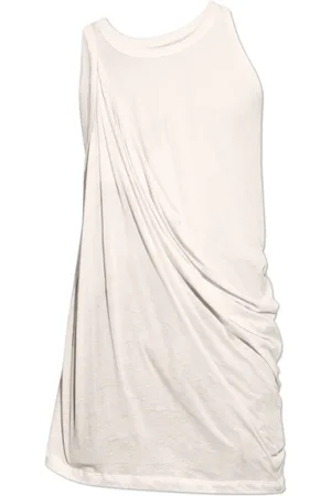 Rick Owens Sleeveless Tops, male, , M, Anthem Tank Unstable Cotton