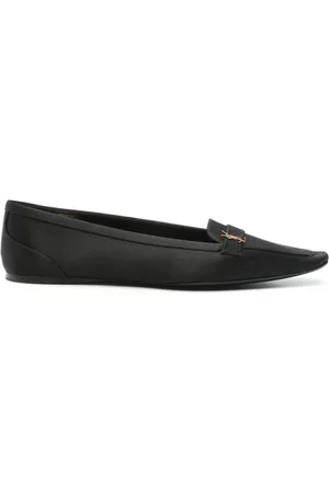 Saint Laurent Loafers, female, , 7 UK, Flat Shoes with Cassandre Logo