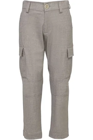 ELEVENTY Grey Cargo Trousers