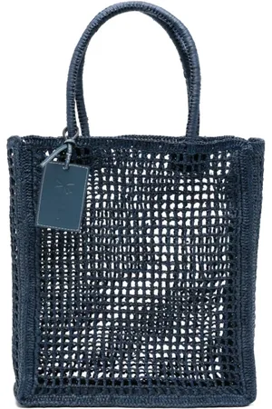 MANEBI Navy Tote Bag with Logo