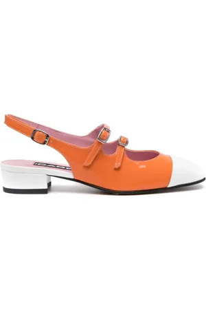 Carel Pumps, female, , 7 UK, Abricot Slingback Sandals