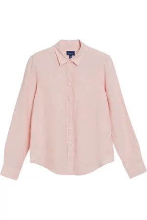 GANT Shirts, female, , S, Reg Linen Chambray Shirt