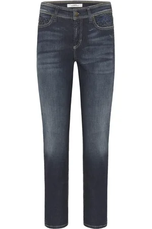 Cambio Slim-fit Jeans, female, , 2XL, Piper Short Jeans