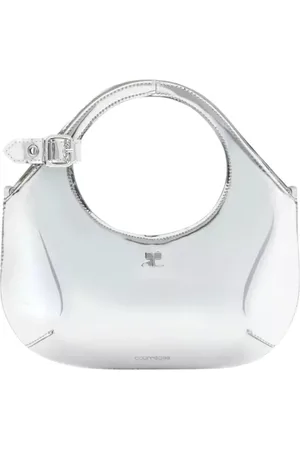 Courrèges Mini Bags, female, , ONE SIZE, Silver Mini Handbag