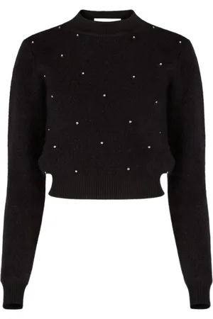 Nina Ricci Mohair Blend Jumper With Studs