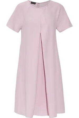 Emporio Armani Midi Dresses, female, , M, Dress with Short Sleeves