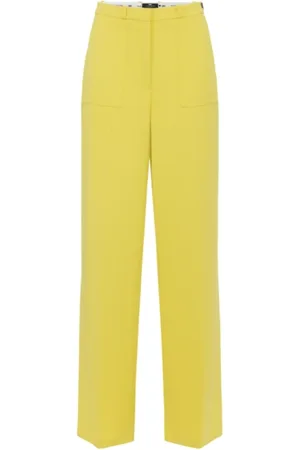 Elisabetta Franchi Wide Trousers, female, , L, Wide Leg Trousers