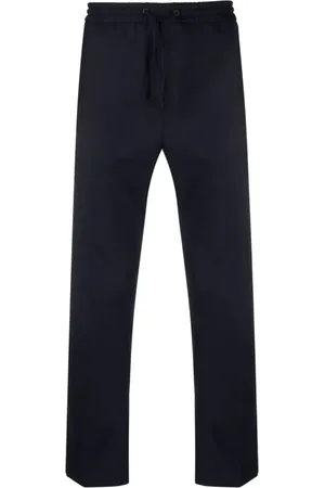 Calvin Klein Slim-fit Trousers, male, , L, Bi-stretch Comfort Wool Jogger