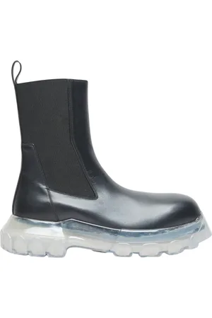 Rick Owens Chelsea Boots, male, , 7 UK, Beatle Bozo Tractor Boots
