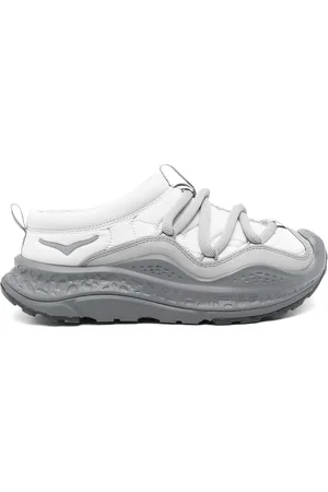 Hoka One One Sneakers, male, , 7 UK, Chunky Grey Sneaker with Elastic Straps