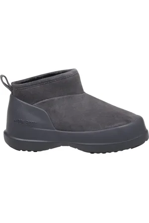 Moon Boot Winter Boots, female, , 8 UK, Suede Low Boot Anthracite