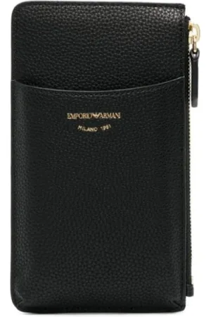 Emporio Armani Wallets & Cardholders, female, , ONE SIZE, Zipped Purse - Faux Leather