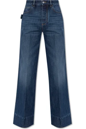 Bottega Veneta Straight Jeans, female, , 3XS, Wide Leg Denim Jeans
