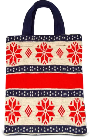 Comme des Garçons Tote Bags, male, , ONE SIZE, Navy Tote Bags 2-Pack