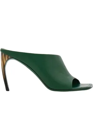 Salvatore Ferragamo Forest Nymph Heeled Mules
