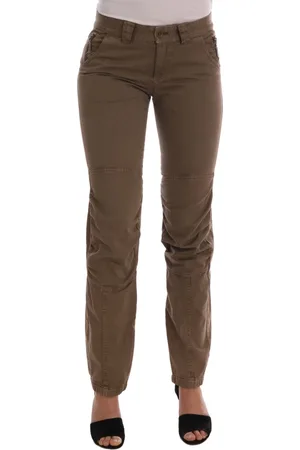 ERMANNO SCERVINO Slim-fit Trousers, female, , 2XS, Casual Cotton Trousers