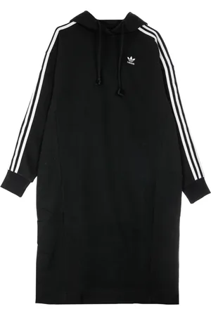 adidas Midi Dresses, female, , S, Hoodie Dress Long Sleeve