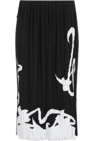 Lanvin Midi Skirts, female, , S, Pleated Long Skirt