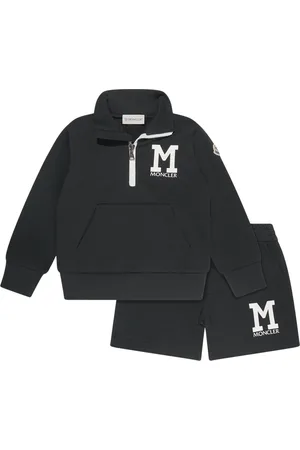 Moncler Sport Sets, male, , 10 Y, Logo Short Tracksuit