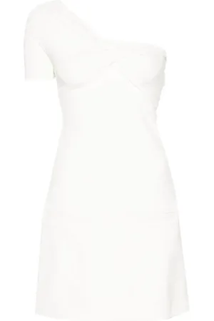 Courrèges Party Dresses, female, , L, One-Shoulder A-Line Mini Dress