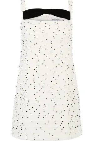 Nina Ricci Short Dresses, female, , XS, Mini Dress with Square Neckline