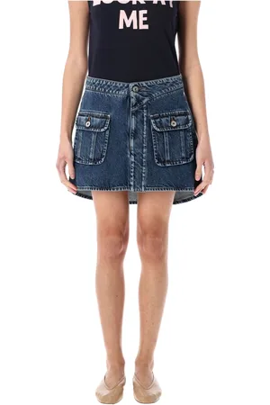 J.W.Anderson Denim Skirts, female, , 2XS, Denim A-Line Skirt